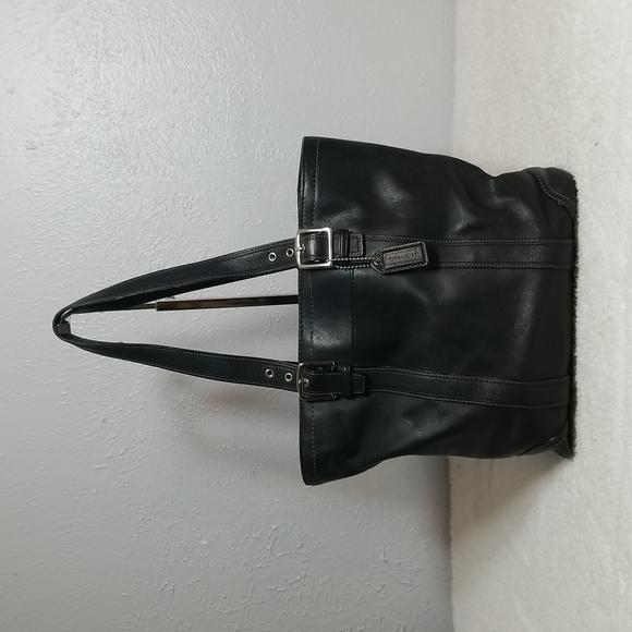 Coach Hampton Brown Cowhide Leather - Picture 1 of 9